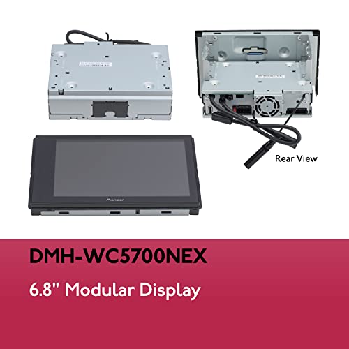 PIONEER CAR DMHWC5700NEX 6.8-inch Multimedia Digital Media Receiver with Wireless or Wired Apple CarPlay, Android Auto, Amazon Alexa, Android Auto, Apple CarPlay, Bluetooth PIONEER CAR DMHWC5700NEX 6.8-inch Multimedia Digital Media Receiver with Wireless or Wired Apple CarPlay, Android Auto, Amazon Alexa, Android Auto, Apple CarPlay, Bluetooth